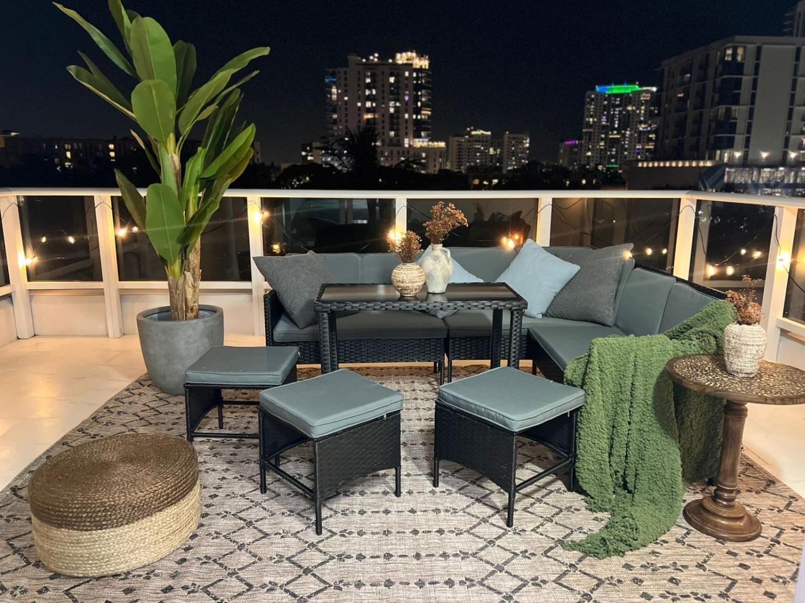Miami Wood Apart Hotel New 2024 - Private Terrace - Free Garage - Beach 5 Min Hollywood Exteriör bild